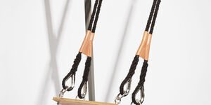 Image of a swing made of human hair.