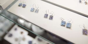 Image of a set of earrings.