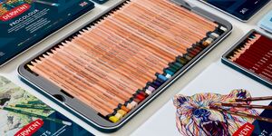 Image of a set of coloured pencils.