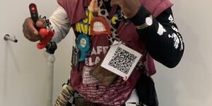 Davidstar smiles at the camera