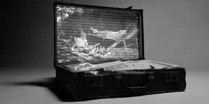 Image of a box showing a family photo.