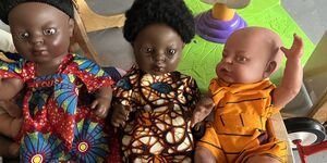 Dolls in their cultural dress