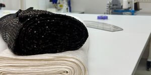 Image of folded up fabrics.