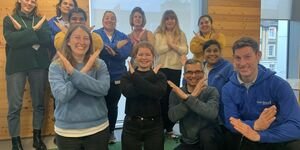 Colleagues in the office