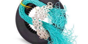 Brooch by Liz Willoughby.