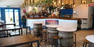 A photo of the indoor area of the restaurant.