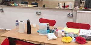 Face painting station