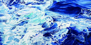Painting of the sea.