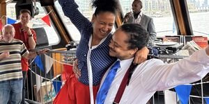 Dancers at the Boat Party