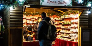 Image of people shopping at the Winter Market.