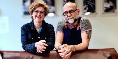 Carreducker in their studio.