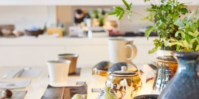 An image of a collection of ceramics made by Wagumi.