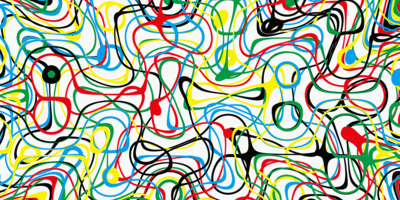 Abstract artwork.