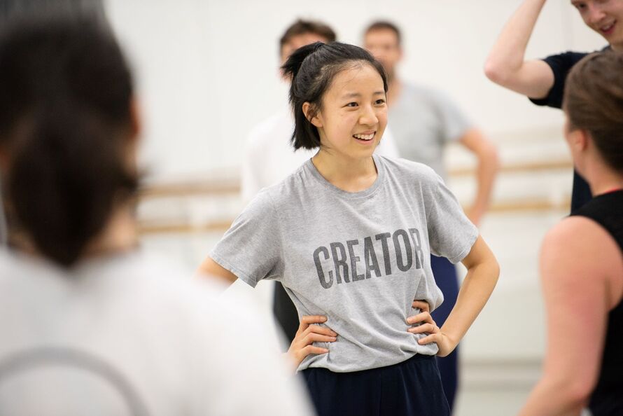 Picture of students in class