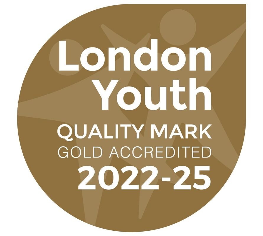 London Youth Quality Mark Gold Accredited 2022-25