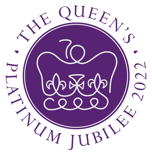 The Queen's Platinum Jubilee logo